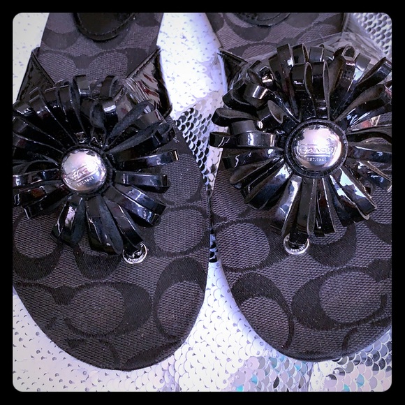 Coach Shoes - Coach sandals (flip flops)